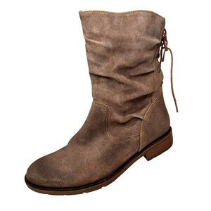 Sofft Brown Slouchy Ankle Booties